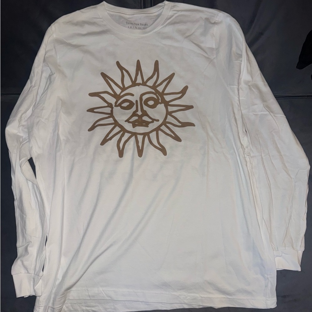 NEW Tears For Fears Graphic Tee Long Sleeve Authentic Band Tour T-Shirt 2XL